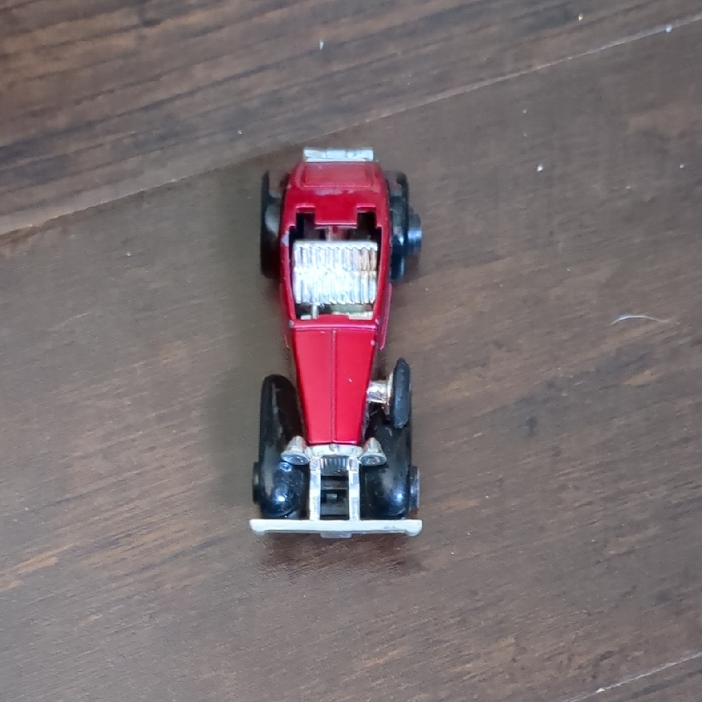 Classic Red Toy Car